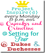 Project Inspired Linky Party at Setting for Four.  Come and link up to the fun! http://www.settingforfour.com #linkyparty #diy #crafts
