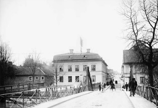 Järnbron från öster 1901-1902