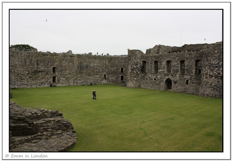 Inner ward north gatehouse Beaumaris Castle