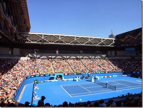 Packed Margaret Court Arena Packed Margaret Court Arena