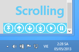 Panel Kontrol Scrollbar di Blogger Panel Kontrol Scrollbar di Blogger