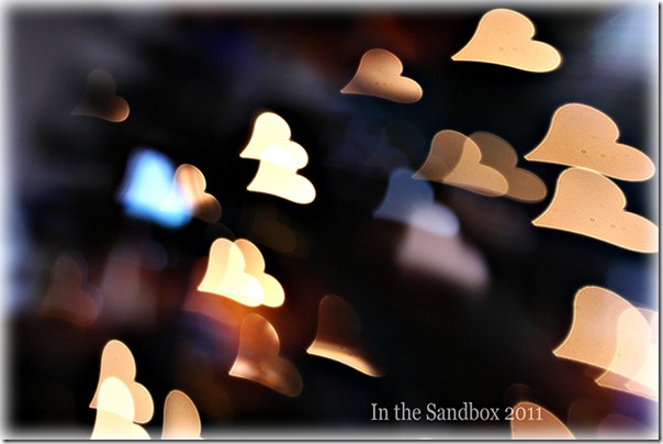 Heart shaped bokeh