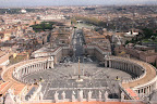 St. Peter's Square from above