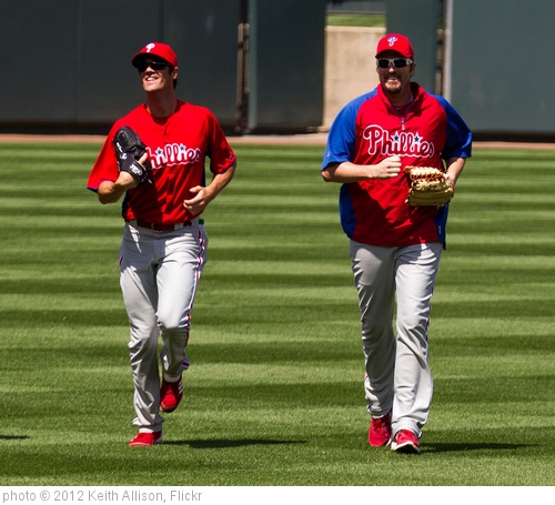 'Philadelphia Phillies pitchers' photo (c) 2012, Keith Allison - license: http://creativecommons.org/licenses/by-sa/2.0/