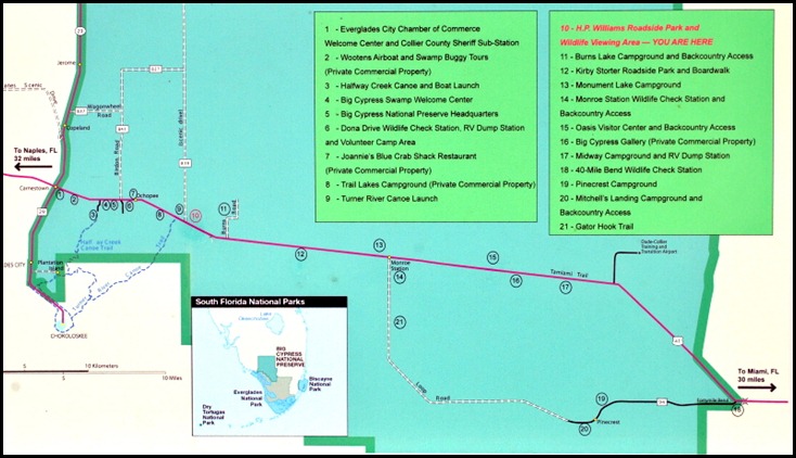 00a - Map of Big Cypress Preserve