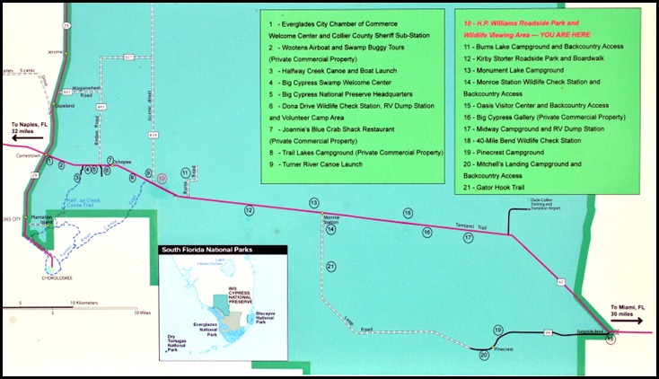 00a - Map of Big Cypress Preserve 00a - Map of Big Cypress Preserve