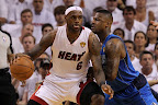 Big Three Strong In Opener. LeBron James Gets First Finals Win. lebron james nba 110531 mia vs dal 06 game 1 Big Three Strong In Opener. LeBron James Gets First Finals Win.