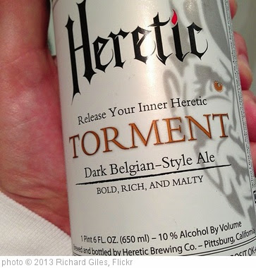 'Heretic Ale.' photo (c) 2013, Richard Giles - license: https://creativecommons.org/licenses/by-sa/2.0/