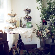 Inspiration for my final favor display! (photo courtesy from kinfolkmag.com)