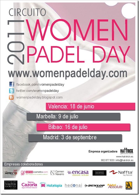women padel day circuito 2011