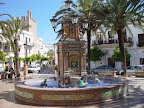 Plaza de Espagna in Vejer