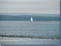 2771 Wisconsin US-2 East - Ashland - Lake Superior & Ashland Breakwater Lighthouse from Bayview Park, also known as Pamida Beach 2771 Wisconsin US-2 East - Ashland - Lake Superior & Ashland Breakwater Lighthouse from Bayview Park, also known as Pamida Beach