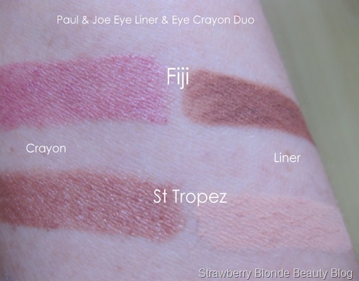 Paul-and-Joe-Eye-Liner-and-Crayon-Duo-St-Tropez-Fiji-swatches-photos-pics