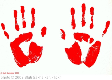 'handprints :) :)' photo (c) 2008, Stuti Sakhalkar - license: http://creativecommons.org/licenses/by/2.0/