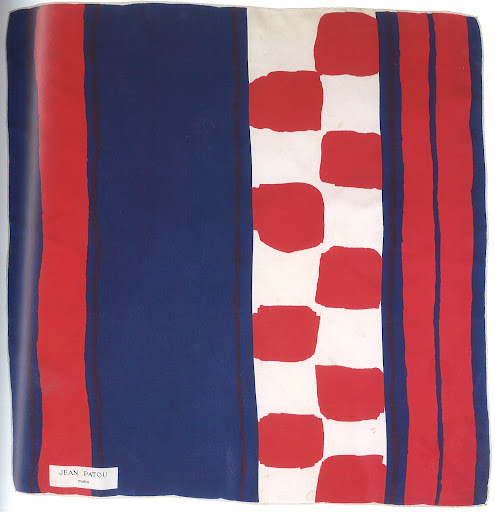 Jean Patou, silk, 1960s.
(