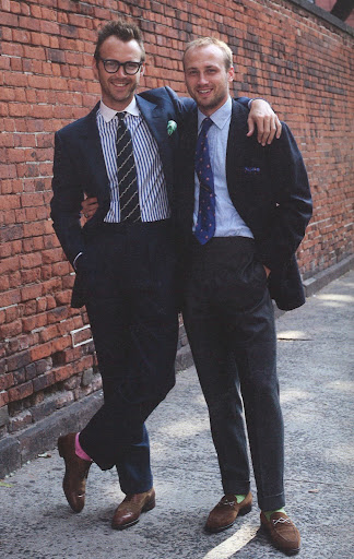 Aren't they a pair with those socks.
