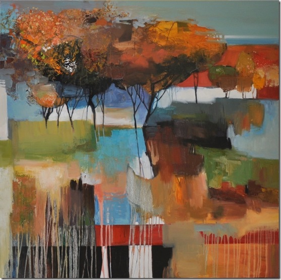 After the rain-Iosif Derecichei-Enkaustikos After the rain-Iosif Derecichei-Enkaustikos
