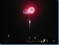 6637 Texas, South Padre Island - KOA Kampground - South Padre Island's New Years fireworks from our RV