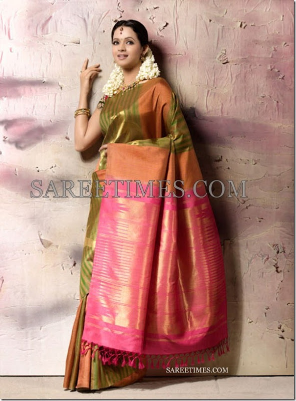 Bhavana Beautiful Saree Photoshoot Photos Bhavana Beautiful Saree Photoshoot Photos