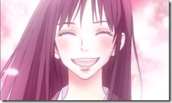 Kimi ni Todoke 01 Sawako Smiles