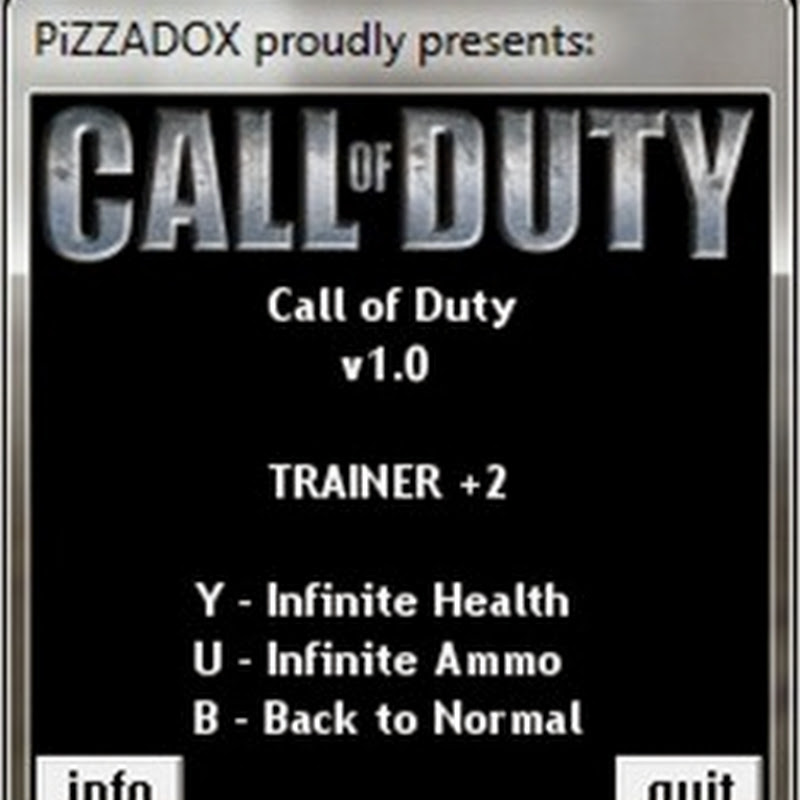Download Trainer Call Of Duty 1
