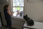 No, Fernando!  I'm staying in here with Marie!  I have no interest in rooftops what-so-ever!