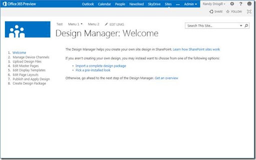 sharepoint online publishing site