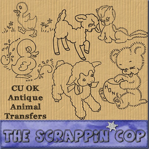 CU OK Antique Animal Transfers