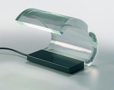 Acrilica lamp, black base Acrilica lamp, black base