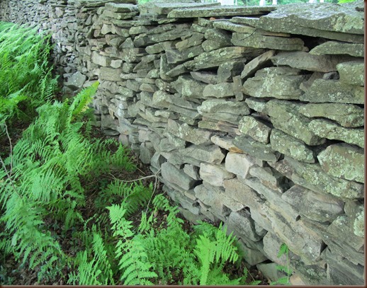 CEMETARY STONE WALL