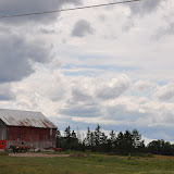 "U.P. Sky With Barn &amp; Horses" - David Thompson