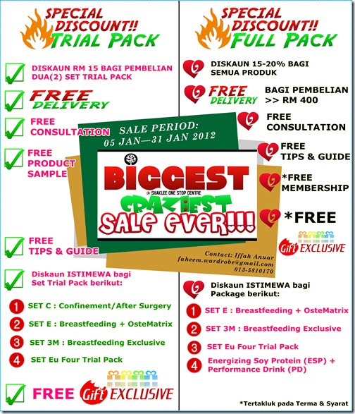Biggest Craziest Sale Ever_completed_Shaklee One Stop Centre