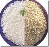white versus brown rice