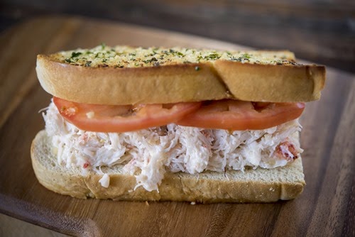 Dungeness Crab Sandwich, courtesy Centerplate