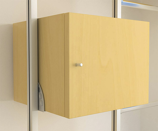 Alhajero de madera de maple o melamina 1 puerta.