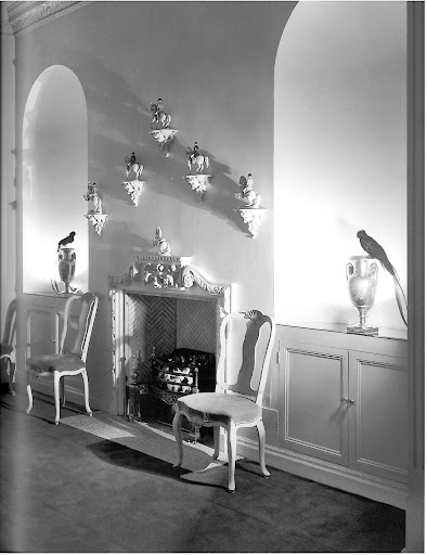 Syrie Maugham's Dining room for a London home reminds me of my old office.