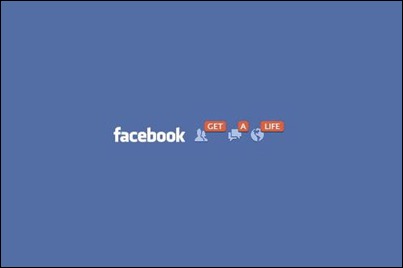 o face book não é vida
