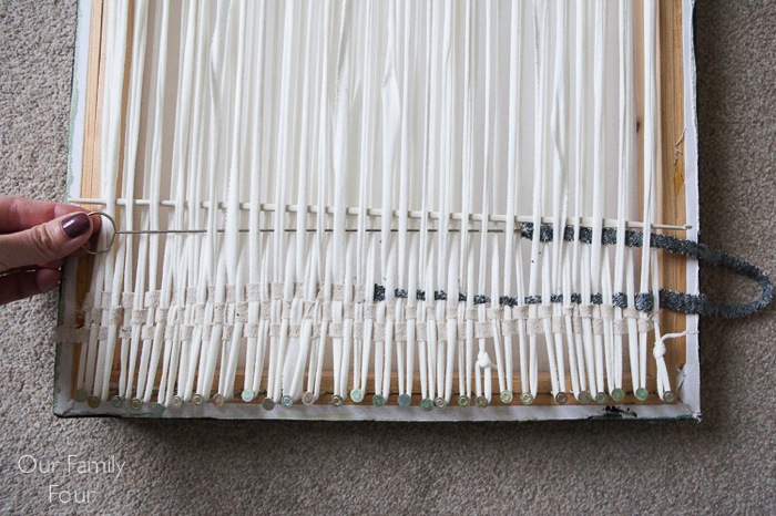 Woven Fabric Scrap Wall Art-10.jpg Woven Fabric Scrap Wall Art 10