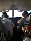 On the way back to Boston I actually got to sit in the front next to the pilot. It was hard to resist touching all the buttons!