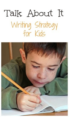 Talk-About-It-Writing-Strategy-for-Kids from Fantastic Fun and Learning Talk-About-It-Writing-Strategy-for-Kids from Fantastic Fun and Learning