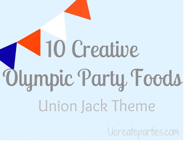 2012 Olympic Party Food Union Jack