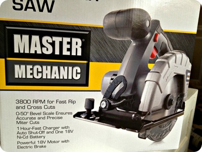 master mechanic saw