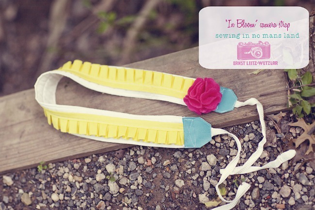 in bloom camera strap tutorial