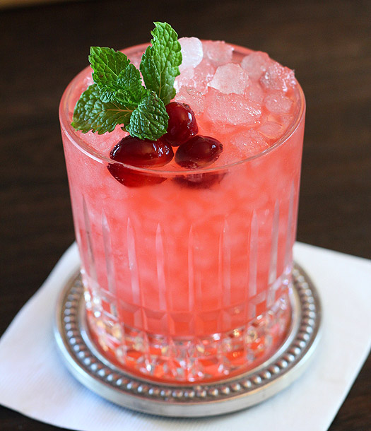Cranberry cocktail single