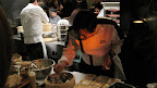 Host Chef Ming Tsai served his signature foie gras shui mai.