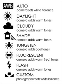 White Balance Settings