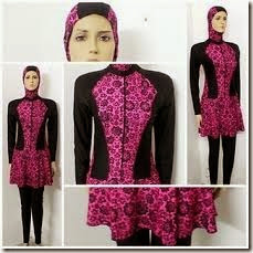 baju renang muslimah simpel baju renang muslimah simpel