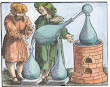 Woodcut From Geber De Alchimia Libri Tres Strassburg 1631