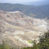 The active crater area seen from near the peak of Papandayan (Daniel Quinn, August 2011)