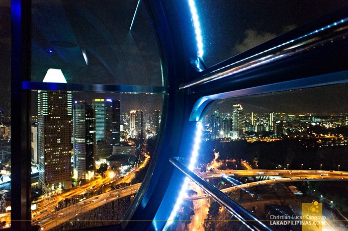 The City from the Singapore Flyer